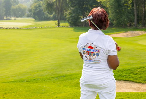 Power Collection Veterans Life USA Back Logo Polo
